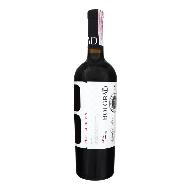 Вино Bolgrad 0,75л ШатоДеВин ч н/сол 13%