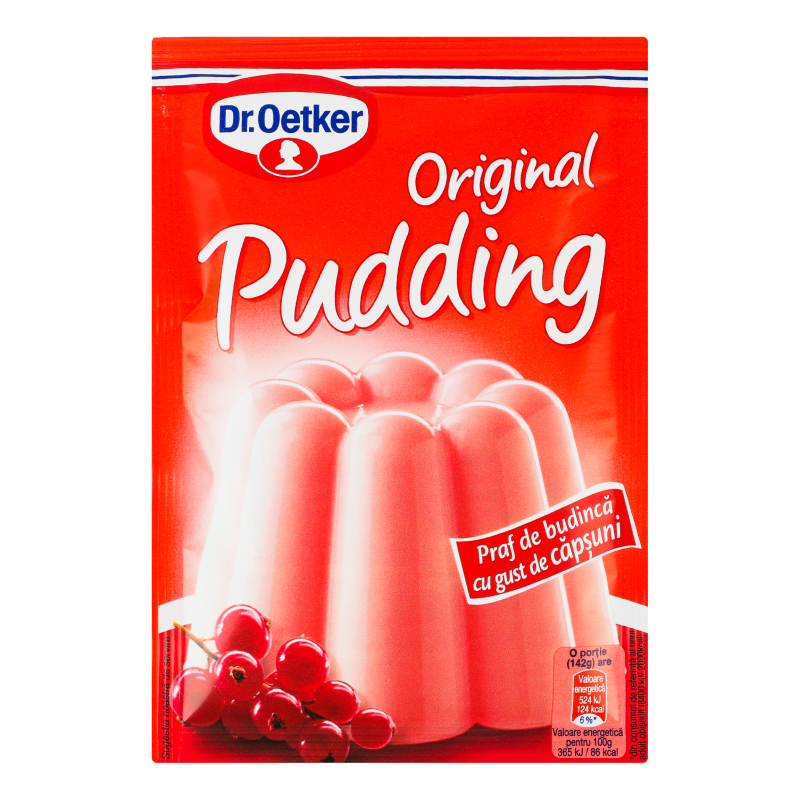 Пудинг Dr.Oetker 40г полуниця