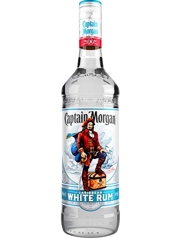 Ром Captain Morgan 1л Білий 37,5%