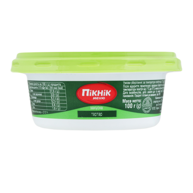 Закуска Пікнік 100г Тартар