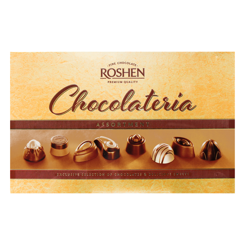 Цукерки ROSHEN 194г Choсolateria