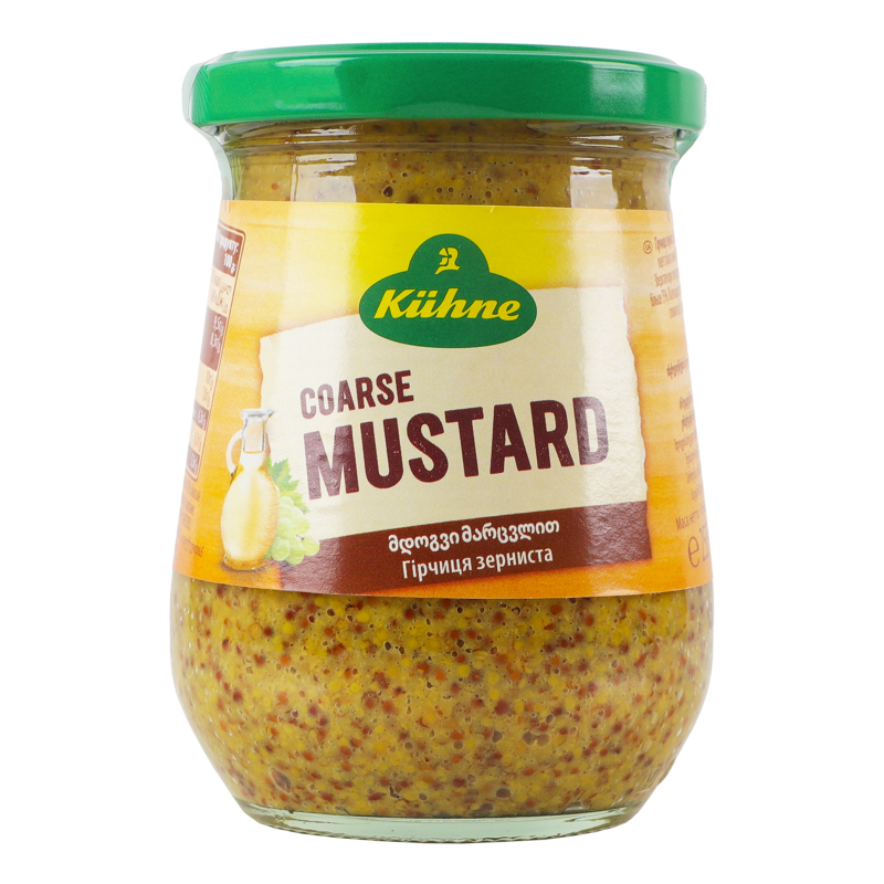Гірчиця Kuhne 250мл Зерниста