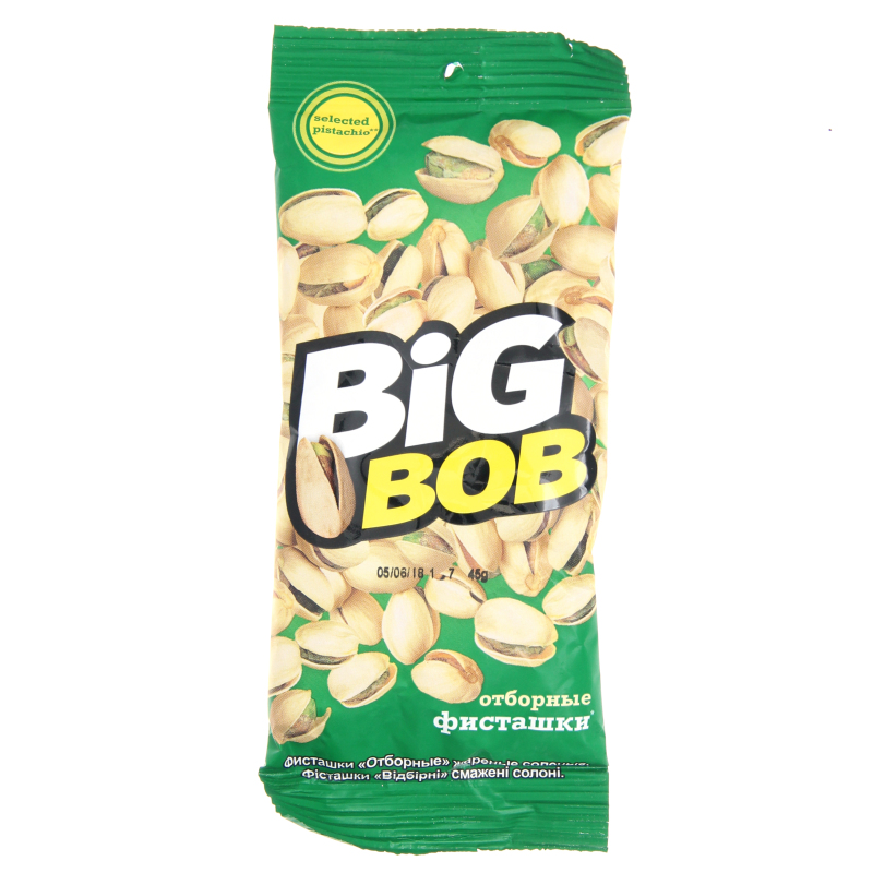 Фісташки BIG BOB 45г Сіль