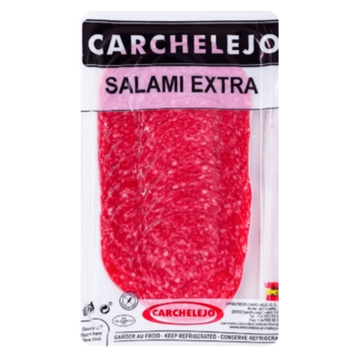 Ковбаса Carchelejo 90г Салямі Екс Бланко