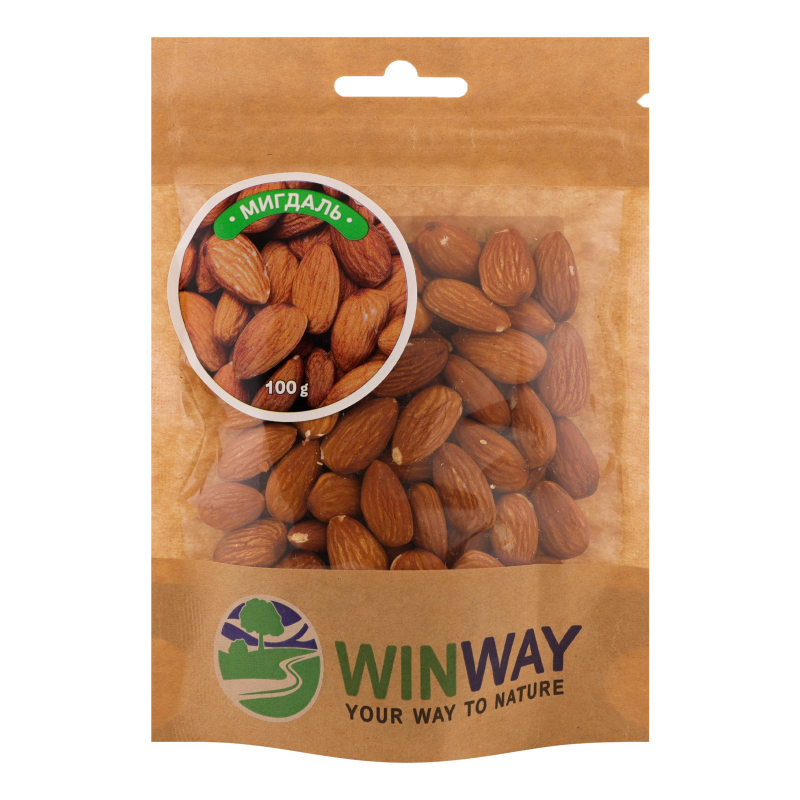 Горіхи Winway 100г Мигдаль смажений