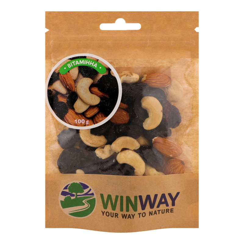 Горіхова суміш Winway 100г Вітамінна