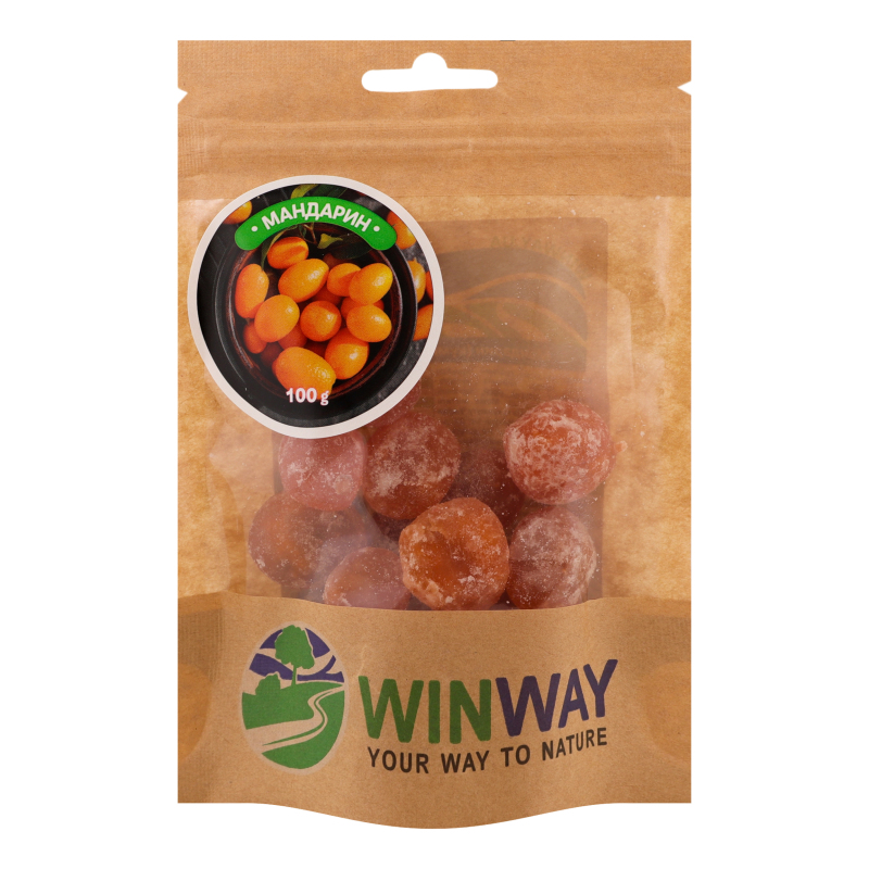 Сухофрукти Winway 100г Мандарин сушений