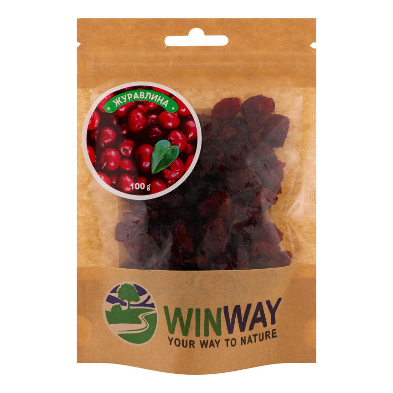 Сухофрукти Winway 100г Журавлина сушена