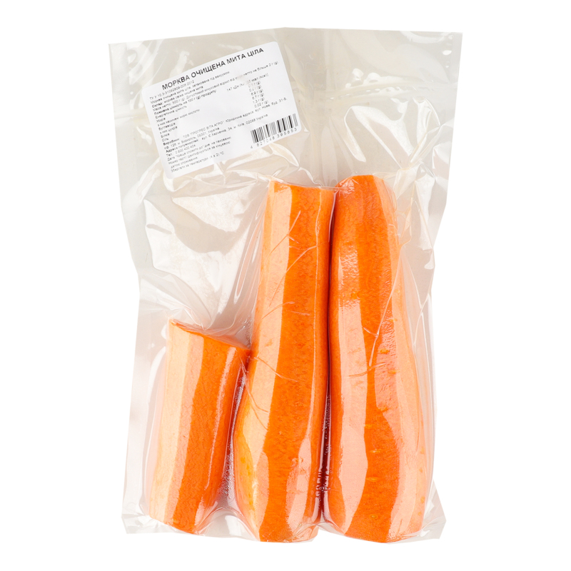 Морква Vita Verde 500г Ціла мита очищ