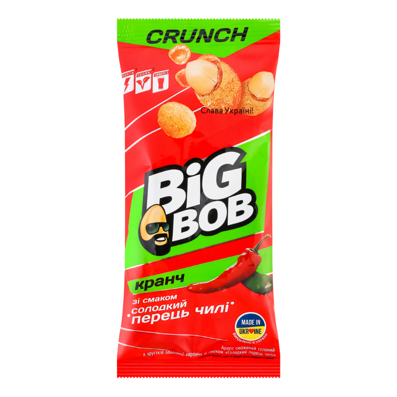 Арахіс BIG BOB 55г Чілі