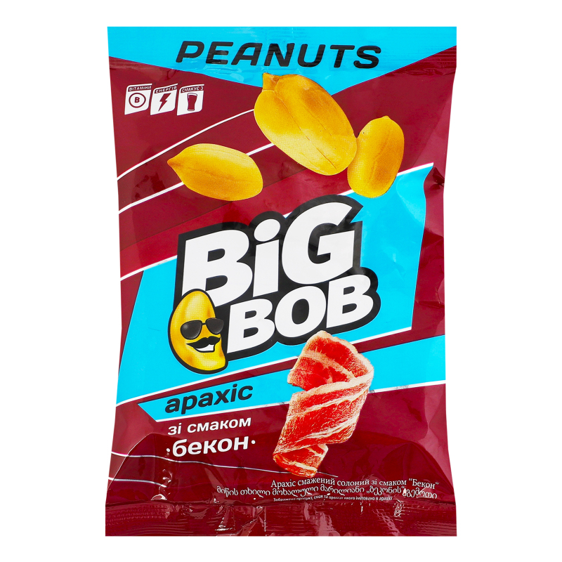 Арахіс BIG BOB 120г Бекон