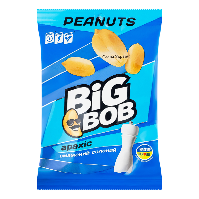 Арахіс BIG BOB 120г Сіль