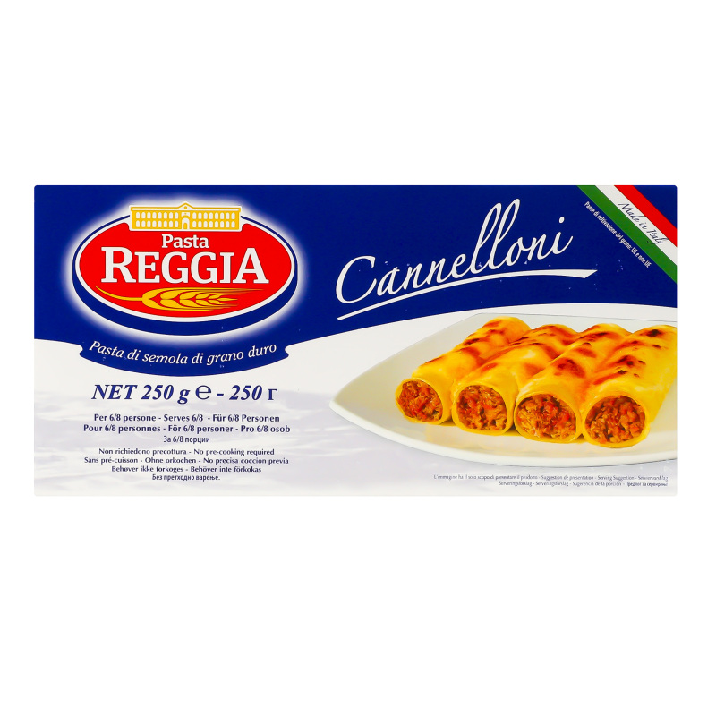 Макарони Reggia 250г Cannelloni №109