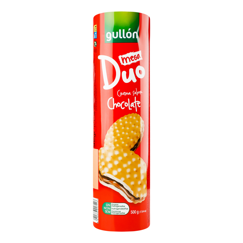 Печиво Gullon 500г MegaDuo сендв шок кр