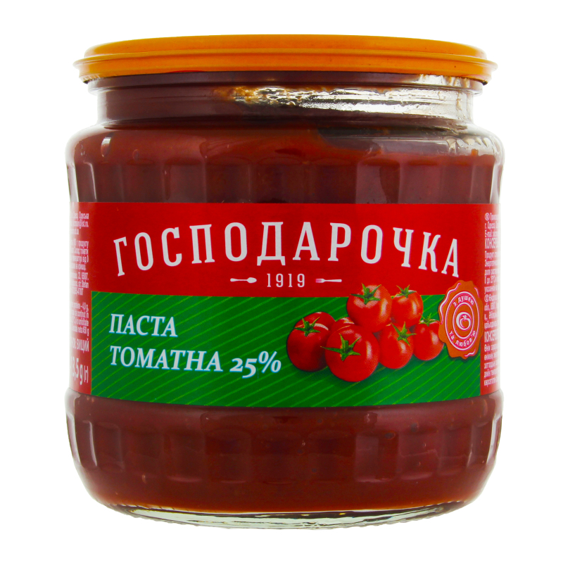 Паста Господарочка 450г Томатна 25%