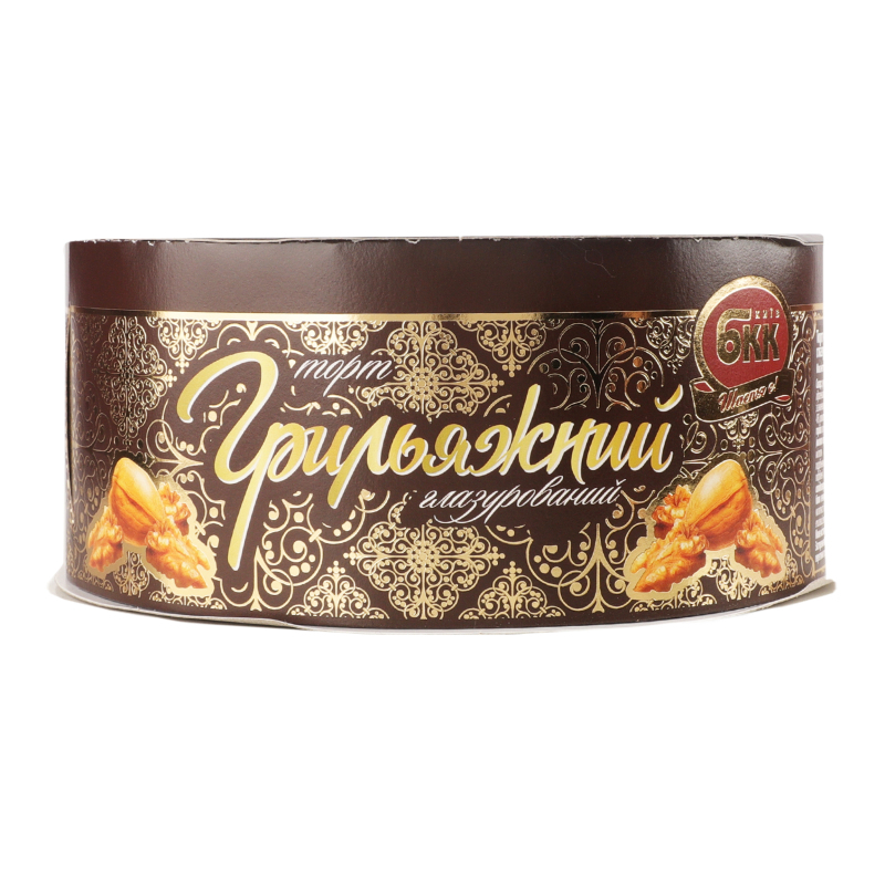 Торт Київський БКК 450г Грильяжний глазу