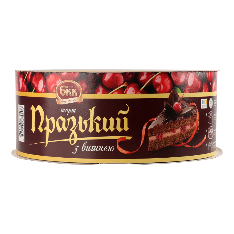 Торт Київський БКК 450г Празький вишня