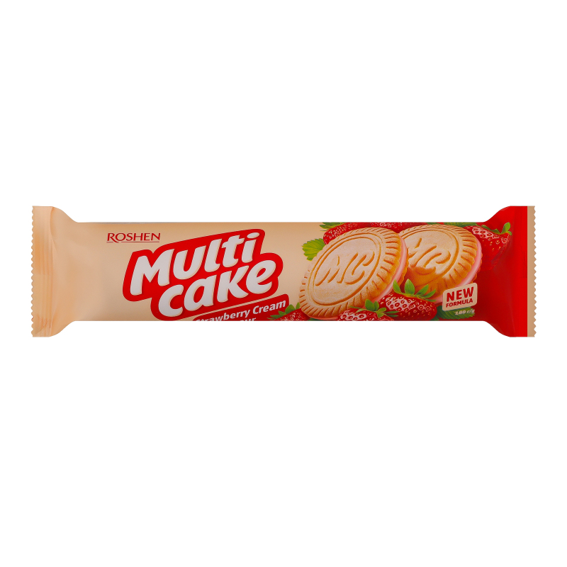 Печиво ROSHEN 180г Multicake полун