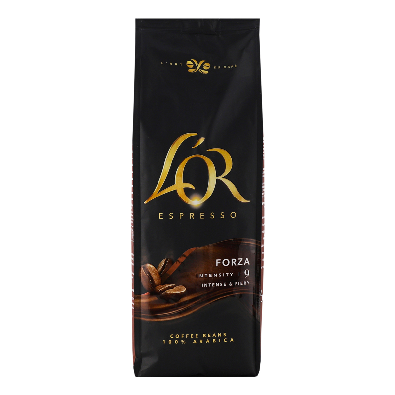 Кава L'OR 500г Espresso Forza зернах
