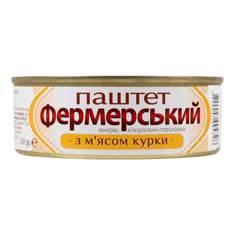 Консерва Оніс 240г Паштет ферм мяс курки