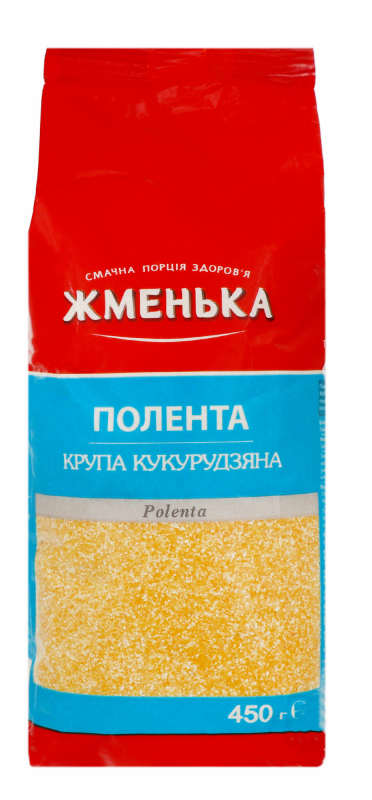 Крупа Жменька 450г Кукурудз Шліф Полента