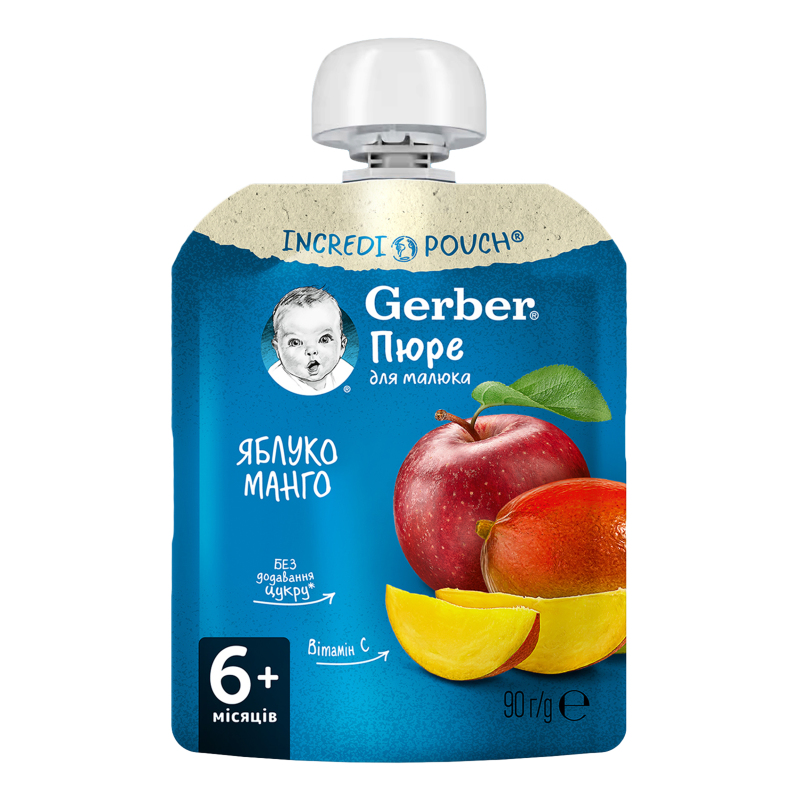 ДХ Gerber Пюре фр 90г Яблуко Манго