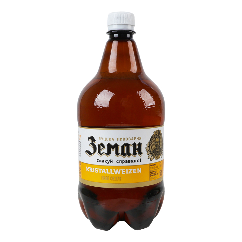 Пиво Земан 1л Пшеничне 5%