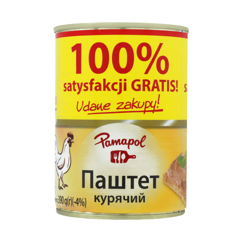 Паштет PAMAPOL 390г курячого мяса