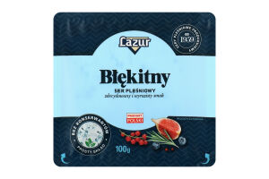 Сир Lazur тв 50% 100г Блакит з пліснявою