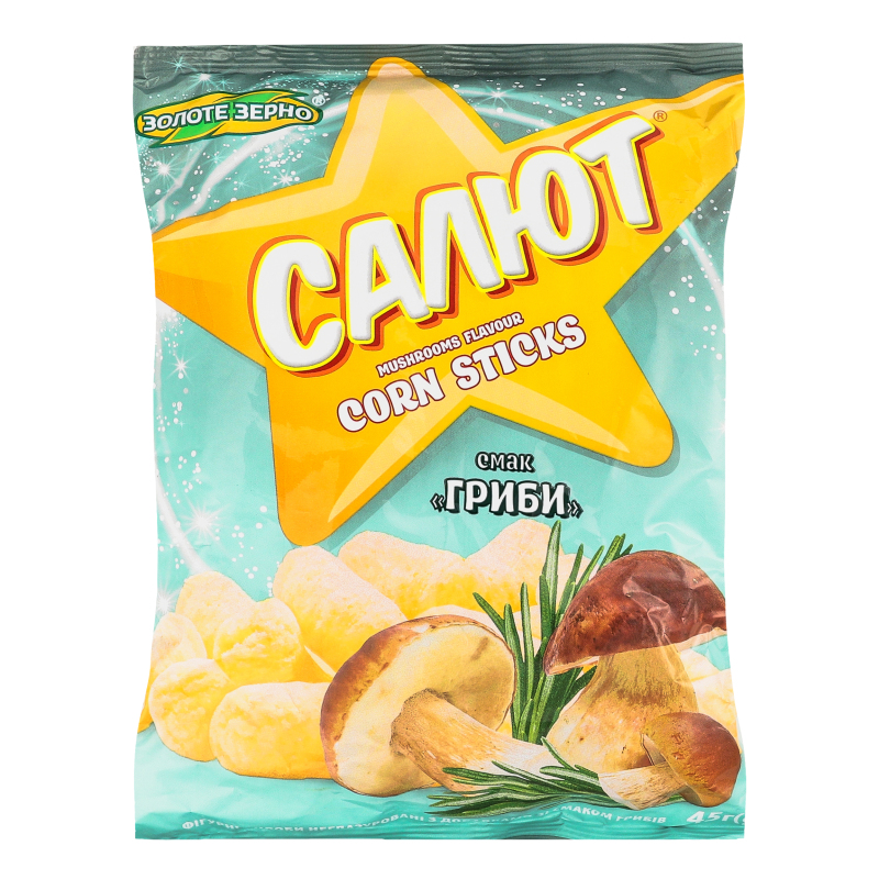 Фігур вироби Зол зерно 45г Салют гриби
