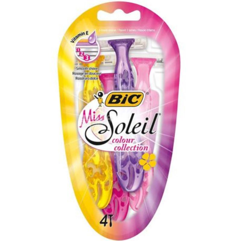 З Станок BIC 4шт Miss Soleil Colour coll