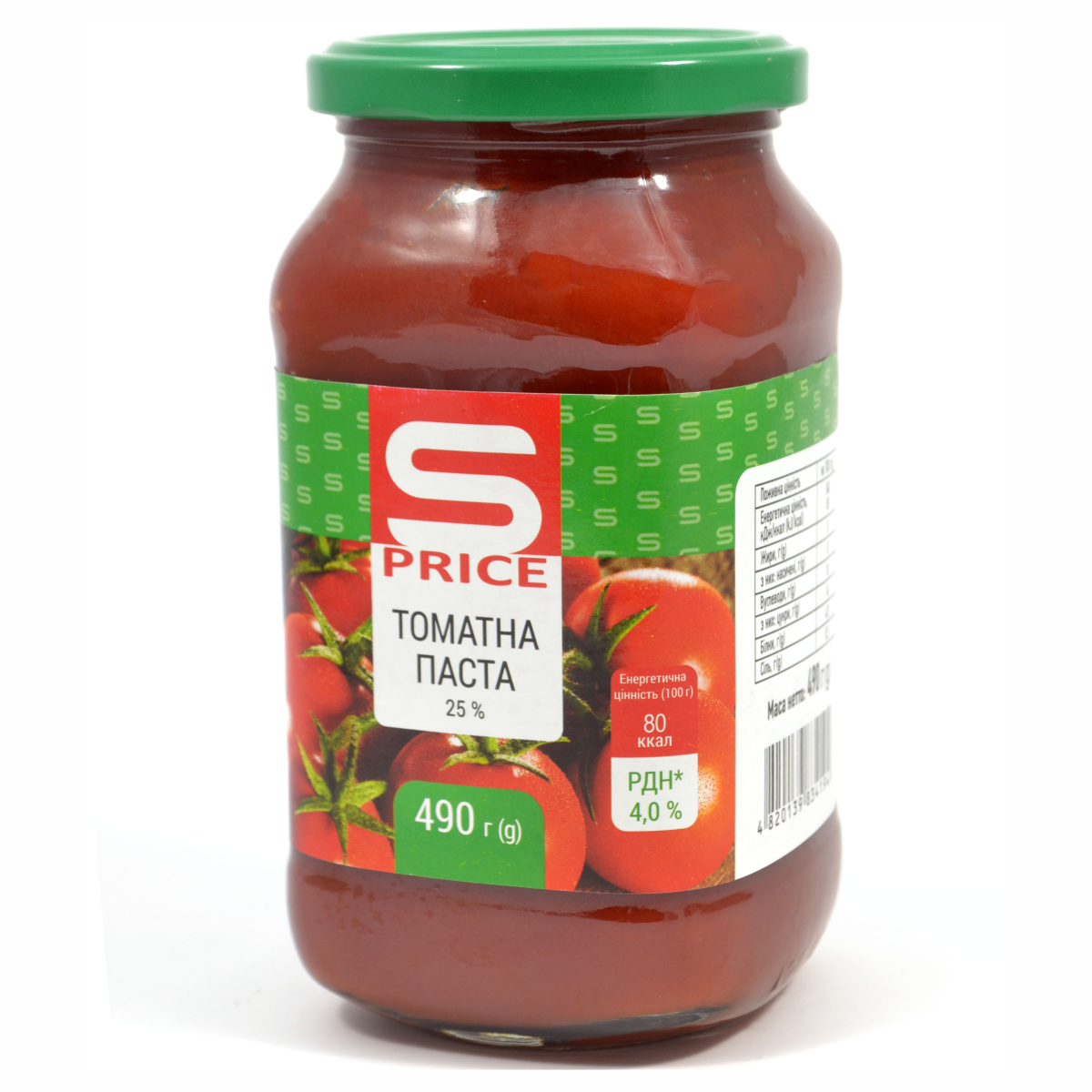 Паста S-Price 25% 490г томатна