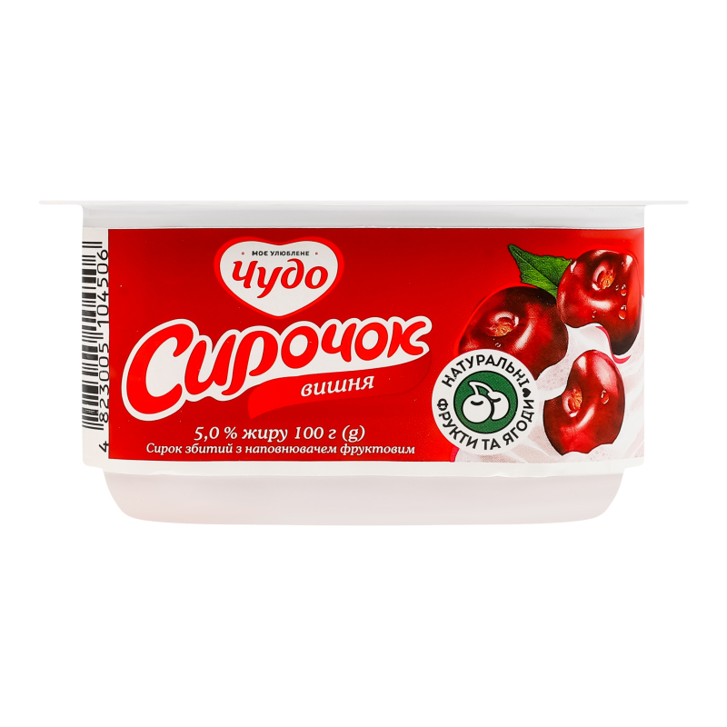 Сирок Чудо 5% 100г Вишня