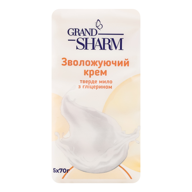 Мило Grand Шарм  5*70г Зволож крем