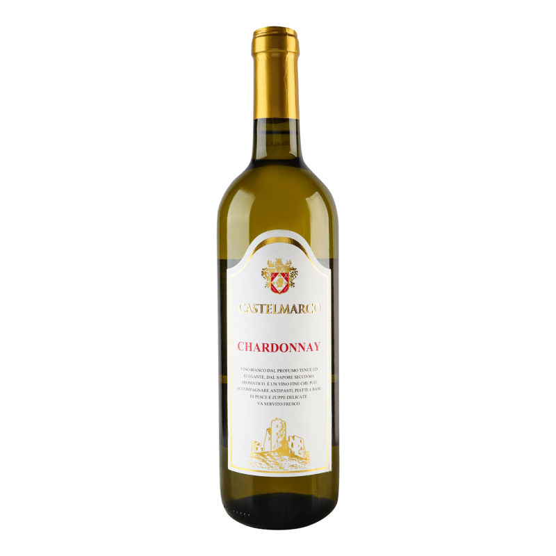 Вино Castelmarco 0,75л Chardon б сух12%
