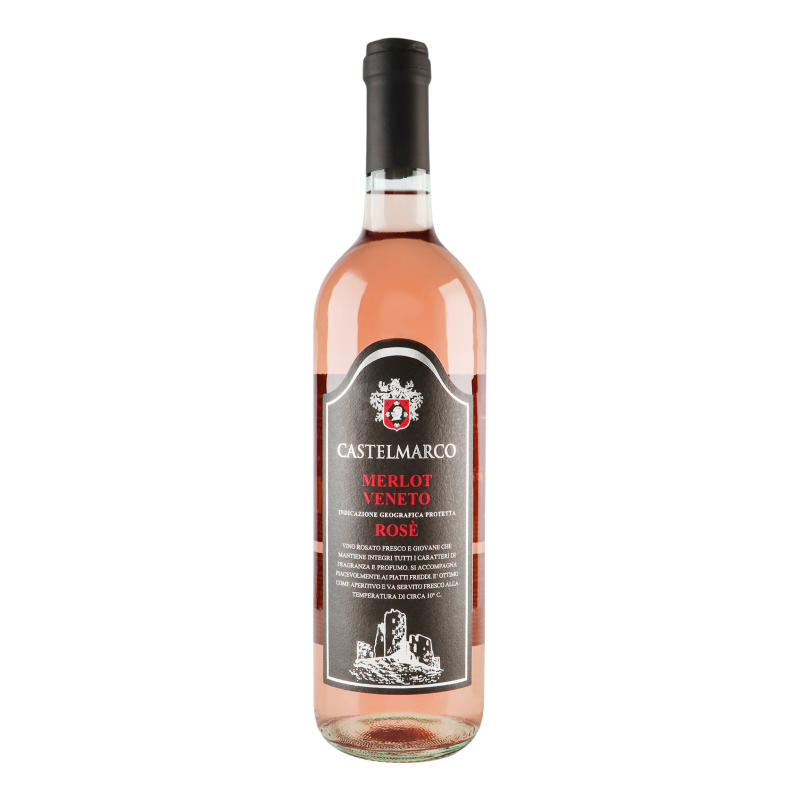 Вино Castelmarco 0,75л Merlot Rosato 12%