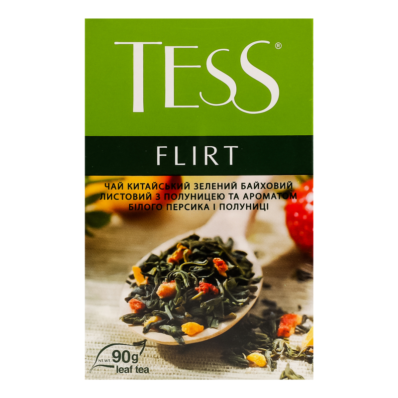 Чай зел Тесс 90г Flirt