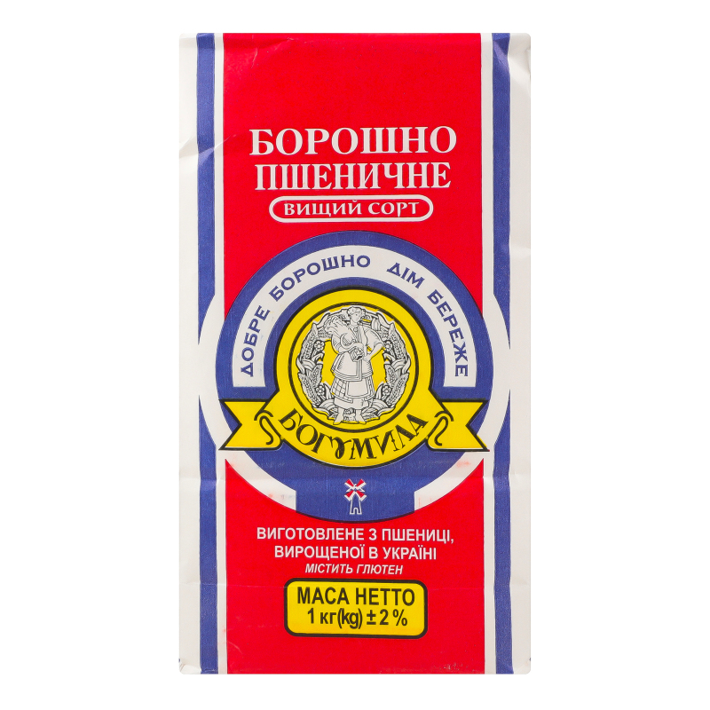 Борошно Богумила 1кг в/г