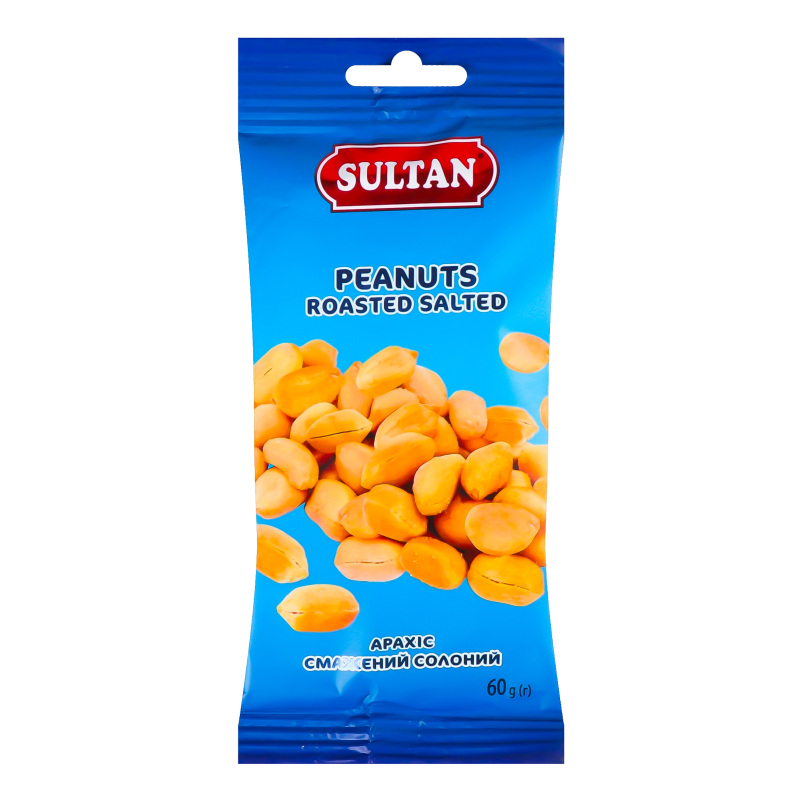 Горіх Sultan 60г Арахіс солоний