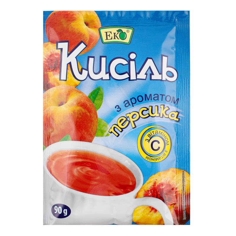 Кисіль Еко 90г персик