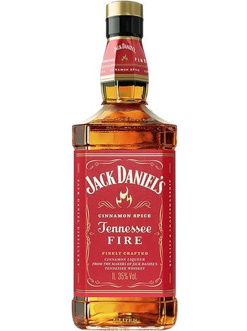 Лікер JackDaniel`s 1л Tennessee Fire 35%