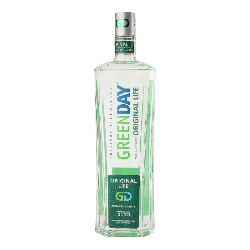 Горілка Green Day 1л Ор Лайф 40%