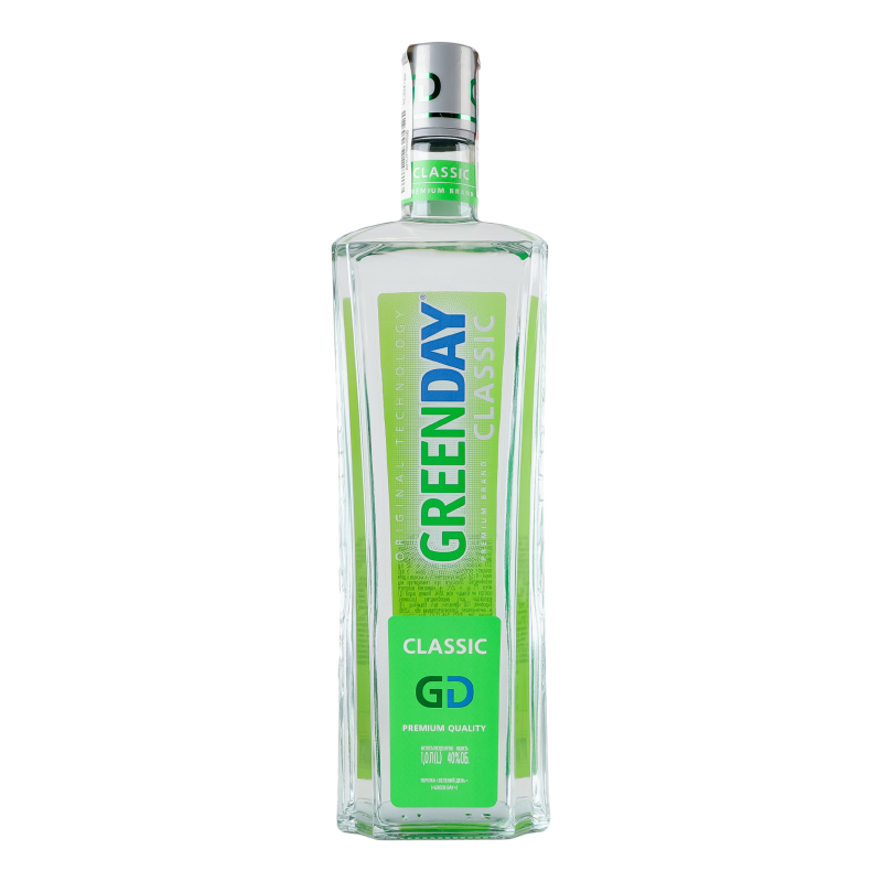 Горілка Green Day 1л Classic 40%