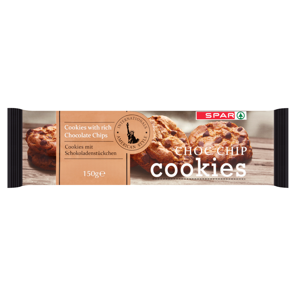 Печиво SPAR 150г Шоколадні крихти