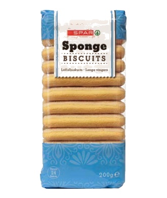 Печиво SPAR 200г Бісквітне