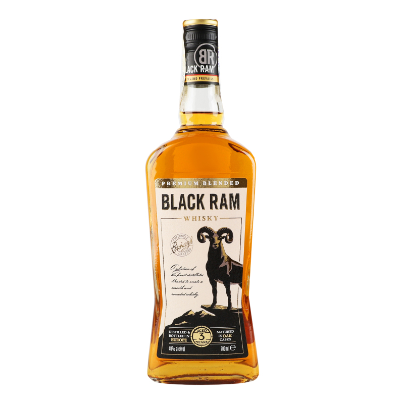Віскі Black Ram 0,7л 40%
