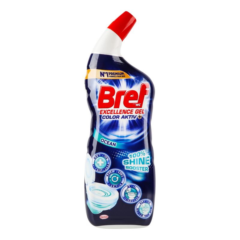 Гель д/унітазу Bref 700мл 10в1 Яскр біл