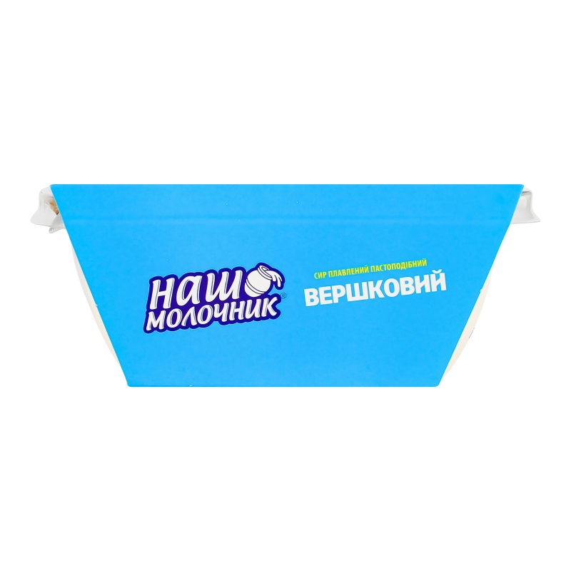 Сир НашМолочник пл 160г Вершковий ванноч