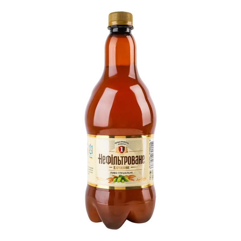 Пиво ПриватнаБроварня 0,9л Нефільт 4,3%