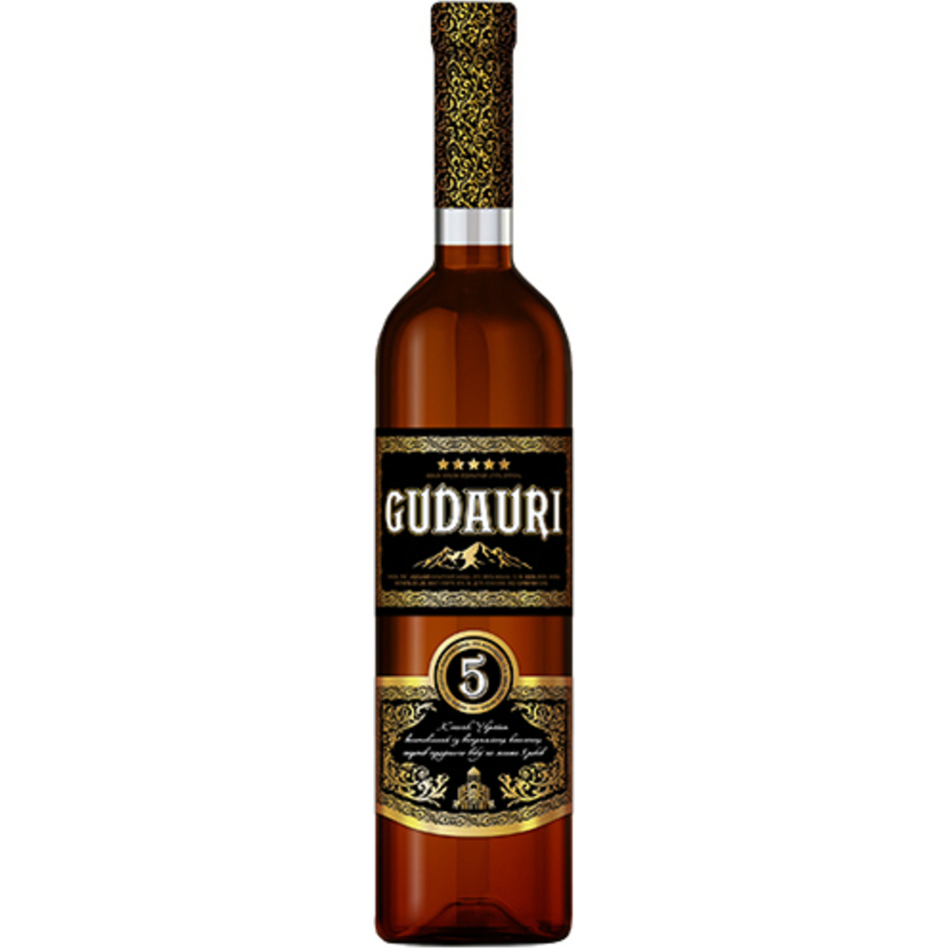 Коньяк Gudauri 0,5л 5* 40%